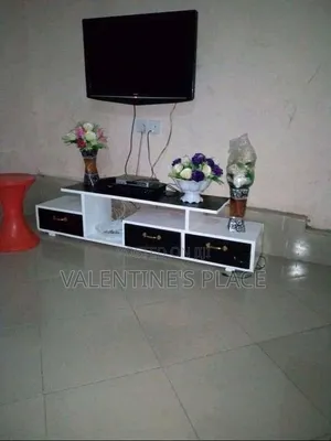 Affordable Living Room 6ftTV Stand - Clean Sturdy