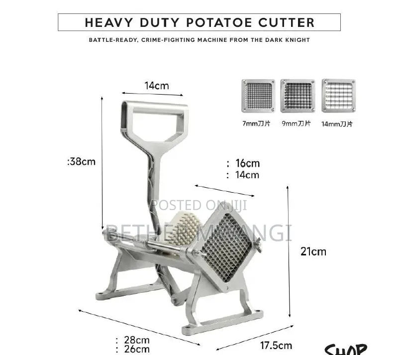 Commercial and Home Use Heavy Duty Potato/Vegetable Cutter in Kenya