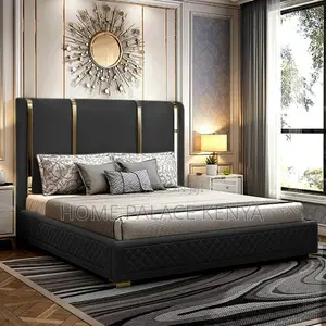 Bed; Modern Luxury King Size Bedroom Bed for Spacious Master Suites
