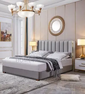 Bed; Modern Luxury King Size Bedroom Bed for Spacious Master Suites