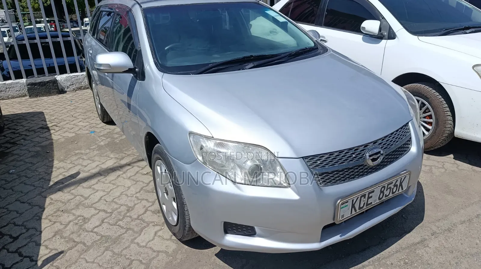 Toyota Corolla Fielder 2008 Gray