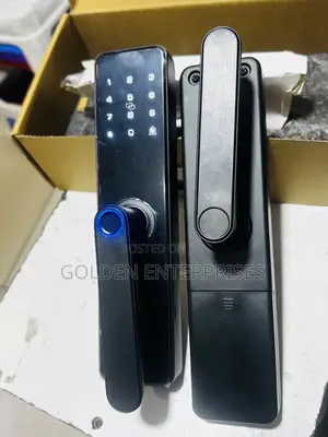 Intelligent Fingerprint Door Handle Lock for Home Office