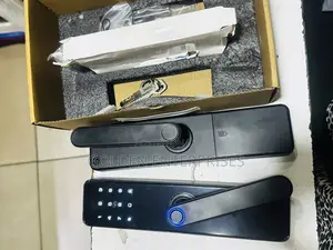 Premium Electronic Door Lock – Fingerprint Passcode Entry