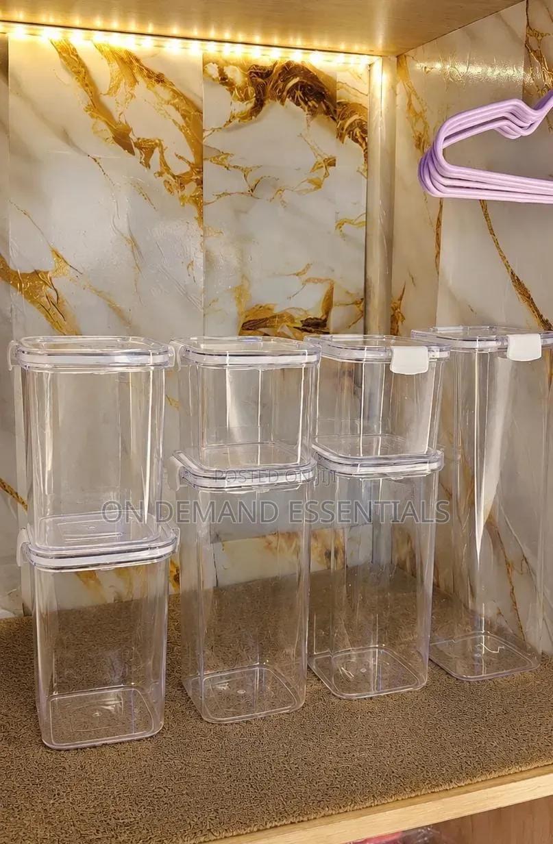 7pcs Set Storage Sealed Jars