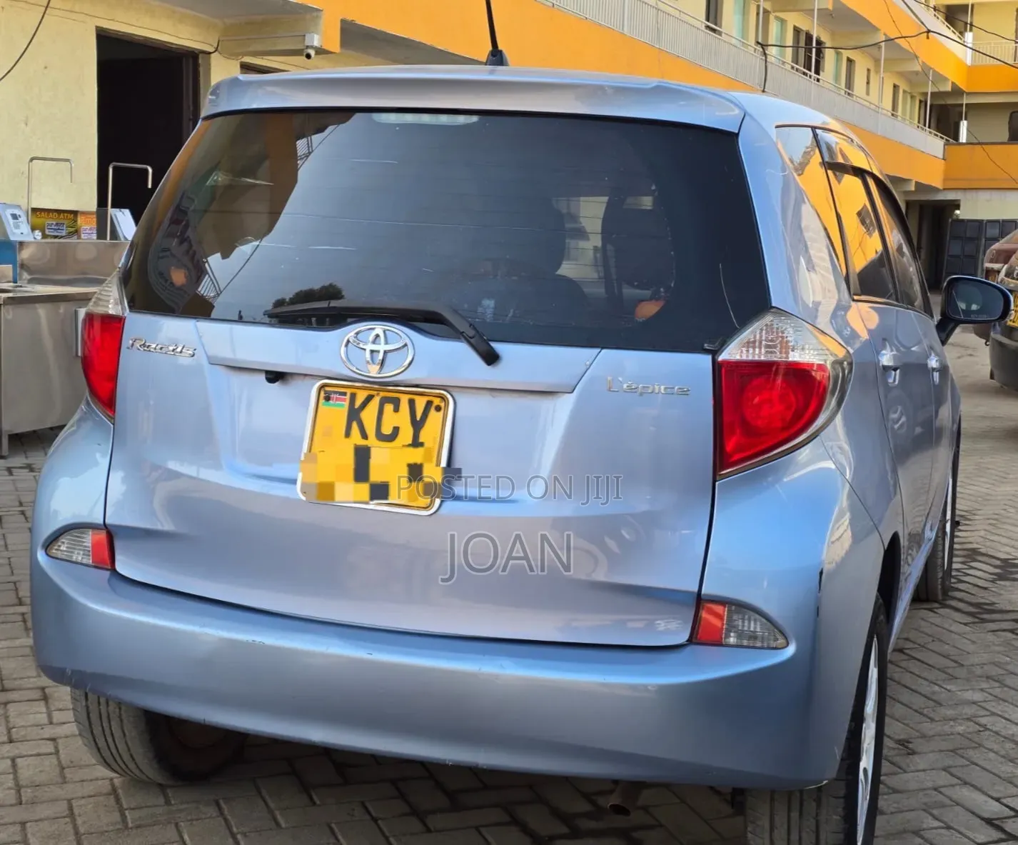 Toyota Ractis 2013 Blue
