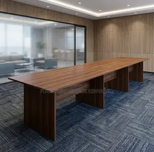 Boardroom Table; 3 M Brown Office Board Meeting Table
