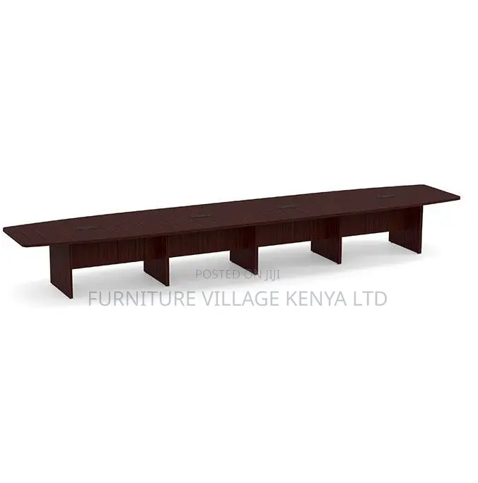 Boardroom Table; 3 M Brown Office Board Meeting Table