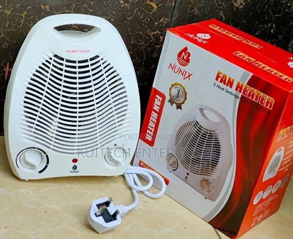 Electric Fan Heater/ Nunix 2 Settings Fan Heater