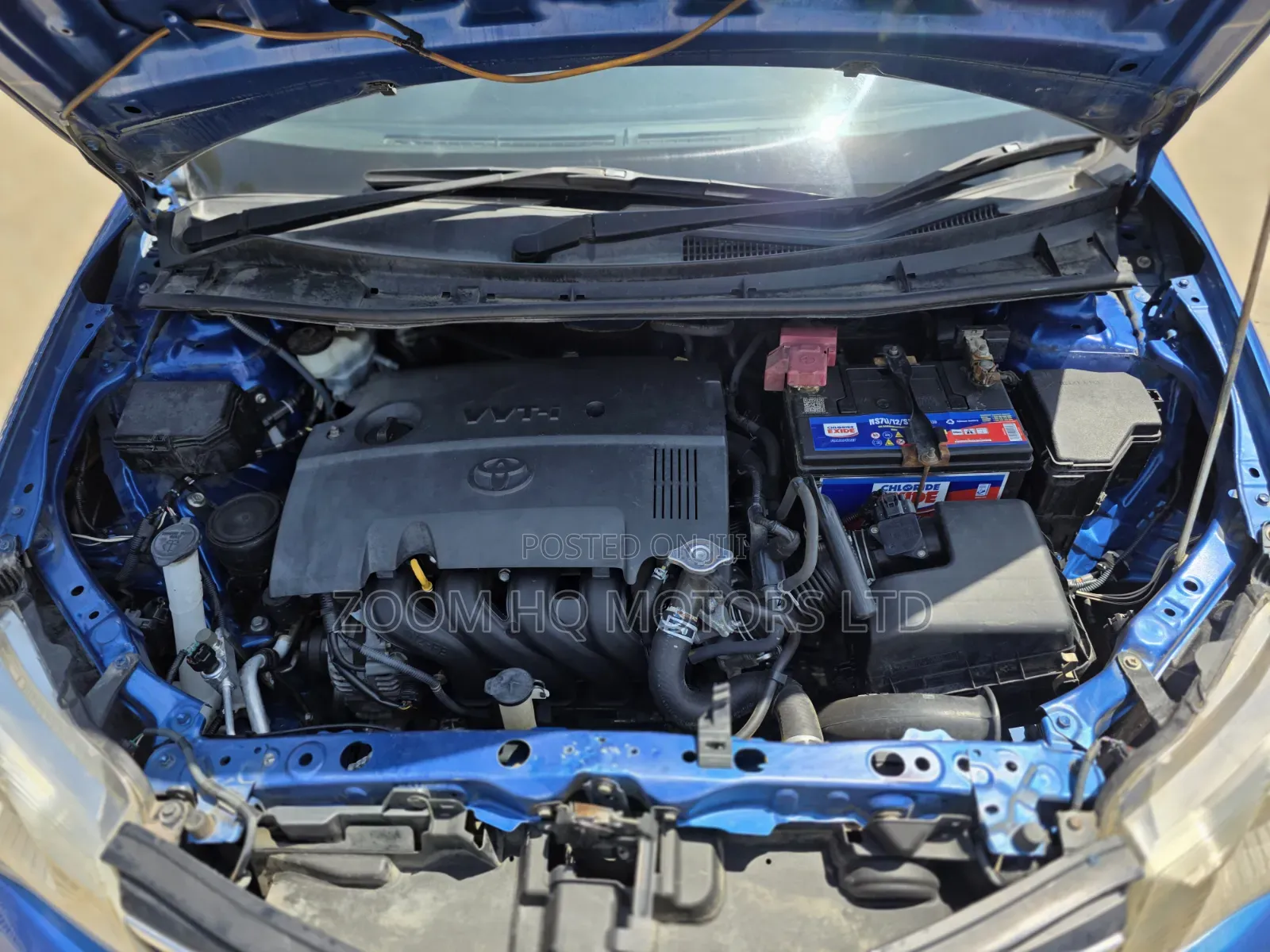 Toyota Corolla Fielder 2014 Blue