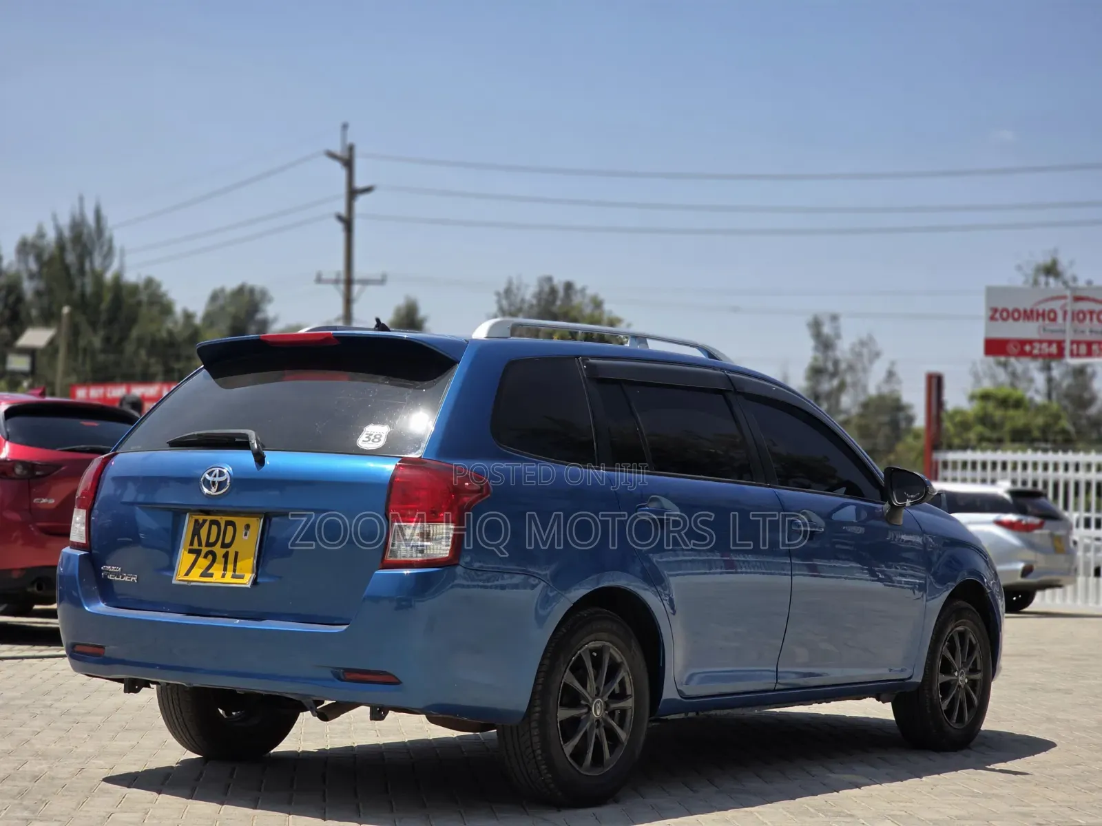 Toyota Corolla Fielder 2014 Blue