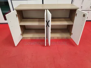 Wooden Storage Credenza Cabinet