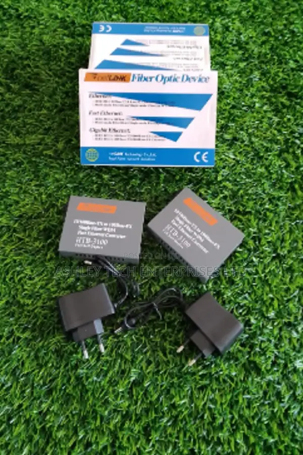 Fiber Optic Media Converter 10/100Base-Tx