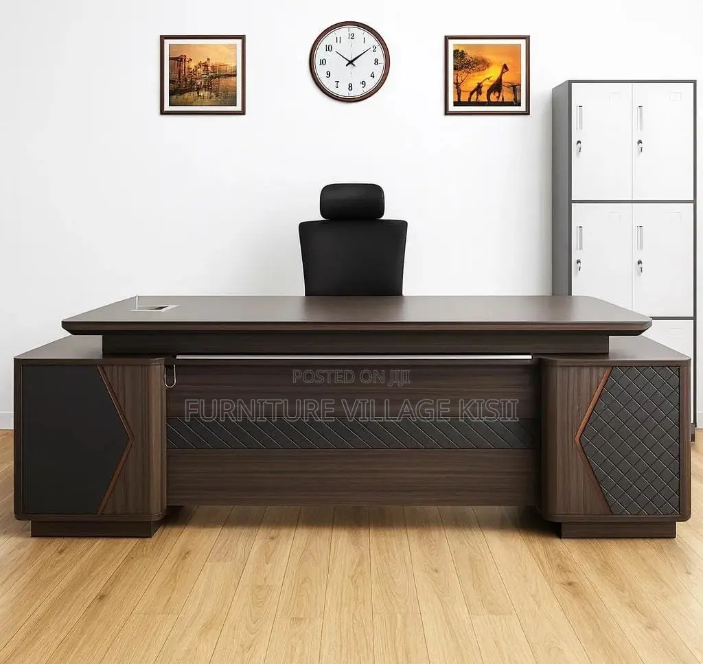 Office Desk: Excutive L-Shaped Desk 240Cm