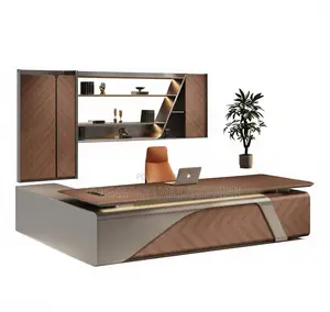 Office Desk: Excutive L-Shaped Desk 240Cm