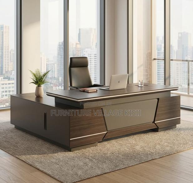 Office Desk: Excutive L-Shaped Desk 240Cm - thumbnail 11