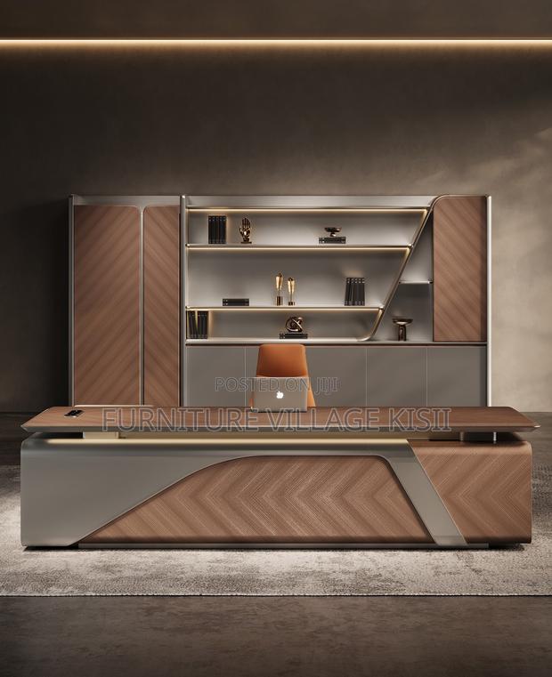 Office Desk: Excutive L-Shaped Desk 240Cm - thumbnail 12