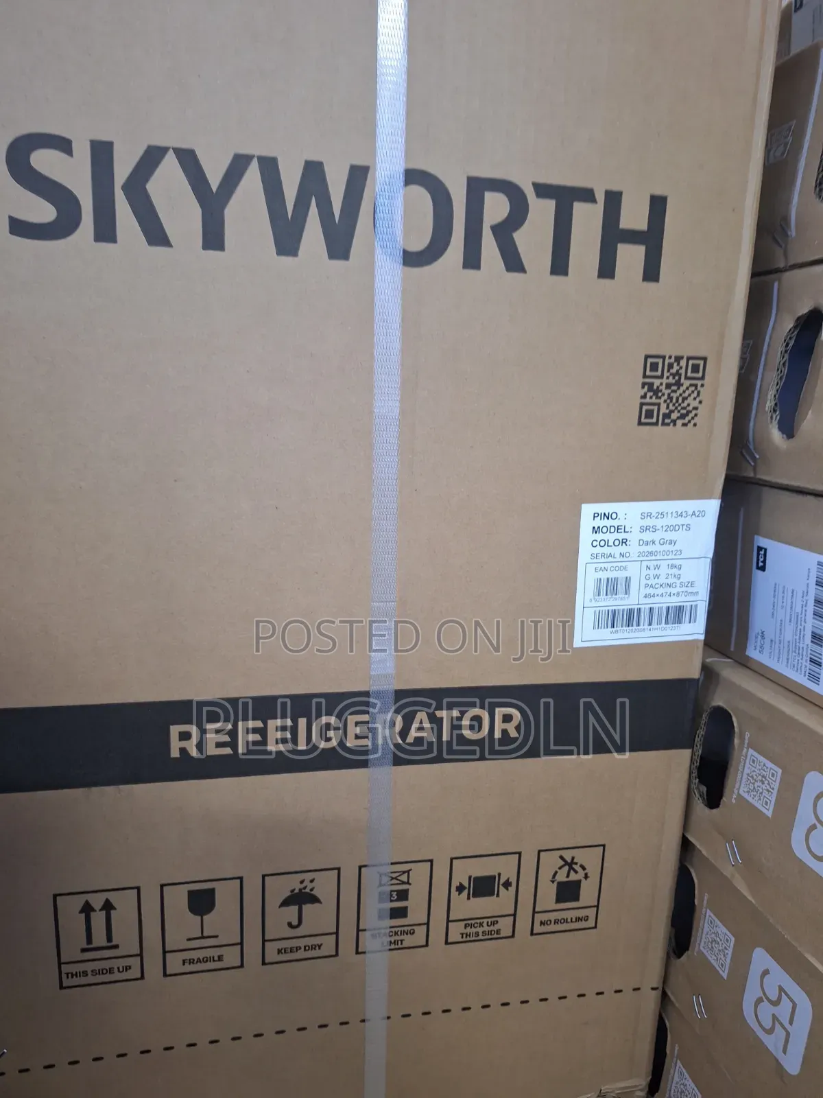 Skyworth Single-Door Refrigerator