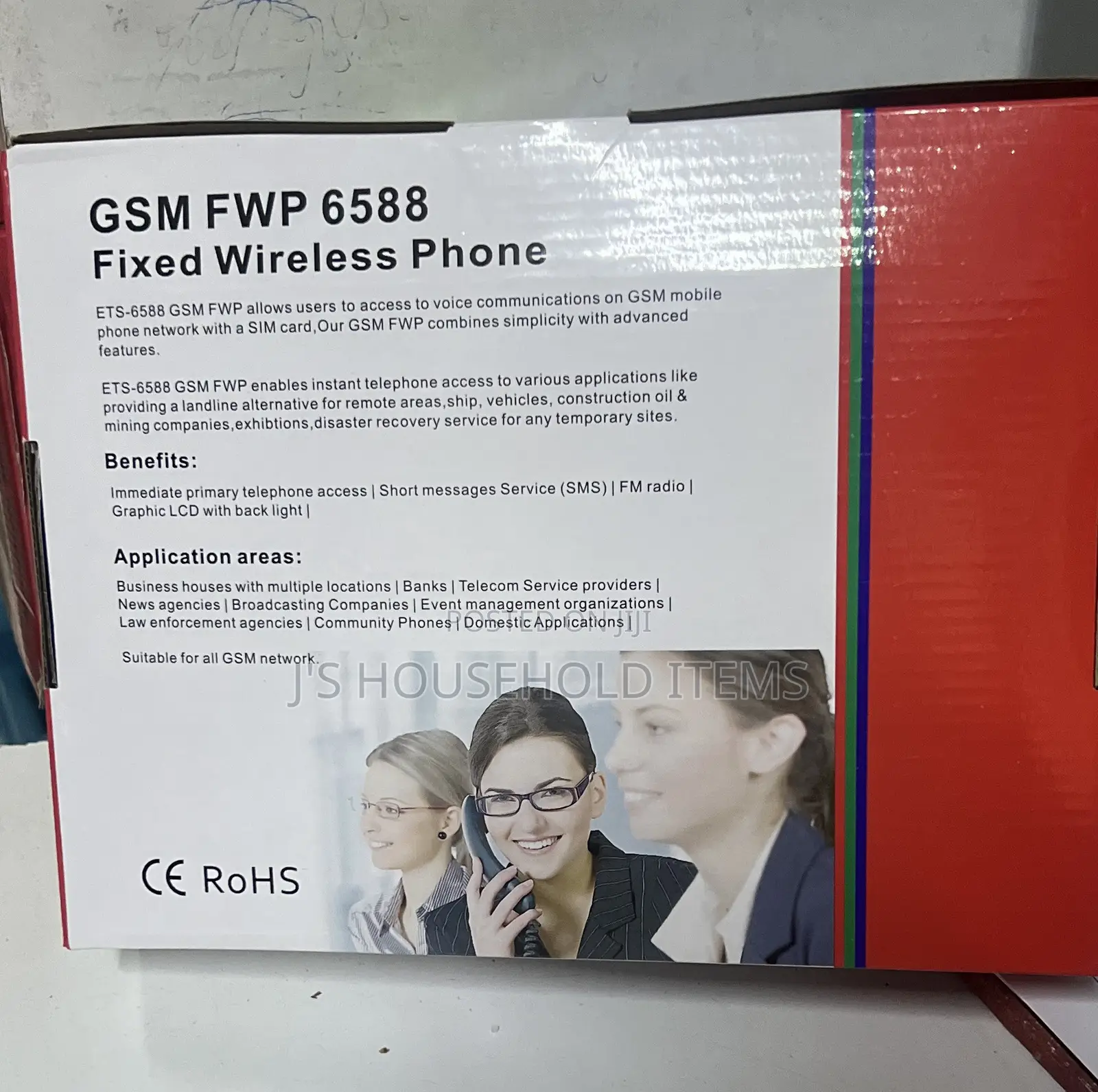 GSM FWP 6588 Fixed Wireless Phone - With SIM Card Slot