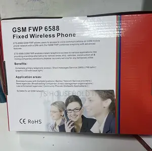 GSM FWP 6588 Fixed Wireless Phone - With SIM Card Slot