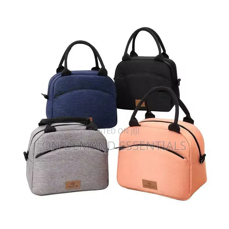New Half Round Large Capacity Insulation Lunch Bag