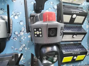 3 Lens AI Smart Solar Camera With Siren