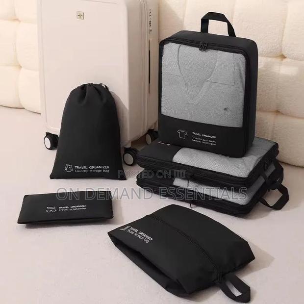 High Quality 6 PCS Set Stylish Luggage Travel Storage Bag
