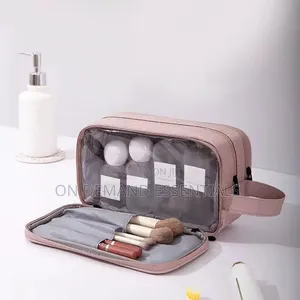 Excellent Wet and Dry Separation Toiletries Multilayered Storage Bag