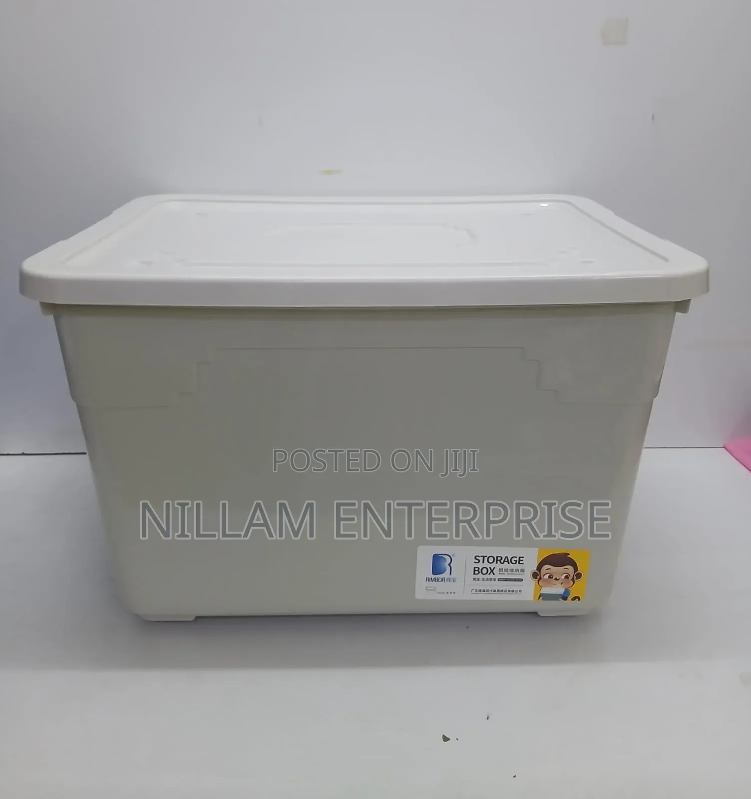 Stackable Storage Box With Wheels.