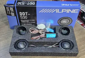 Alpine DDT-S30 180watts Powerful Dome Tweeters- A Pair