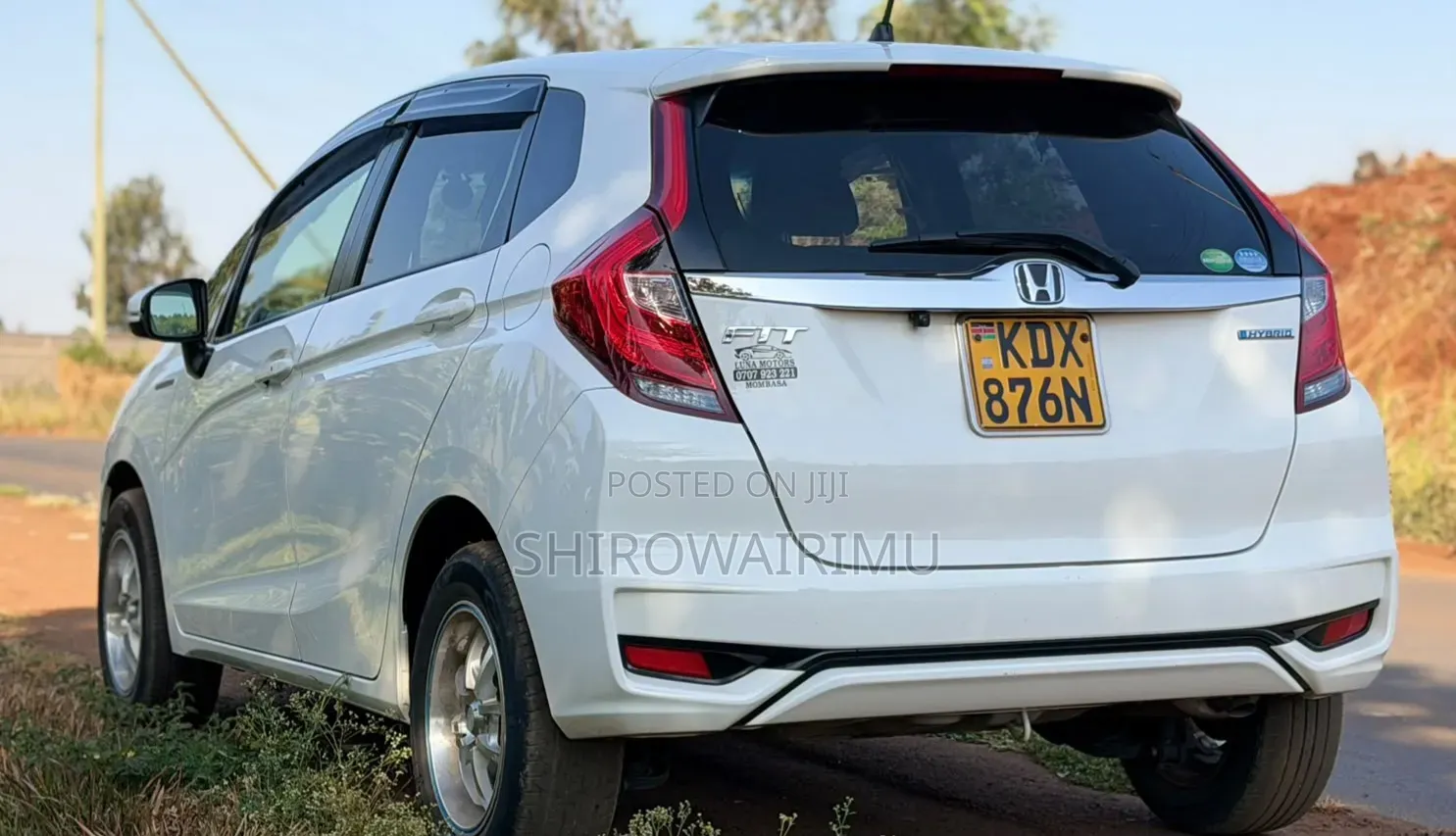 Honda Fit 2018 Off white