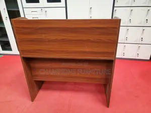 Wooden Privacy Workstation Desk