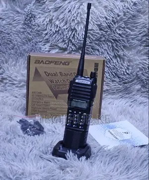 Two-Way Radio With Extended Battery Baofeng Uv-82 Walkie Talkie