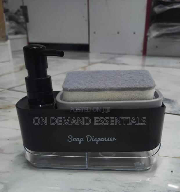 Soap Pump With Sponge Holder -In - main view