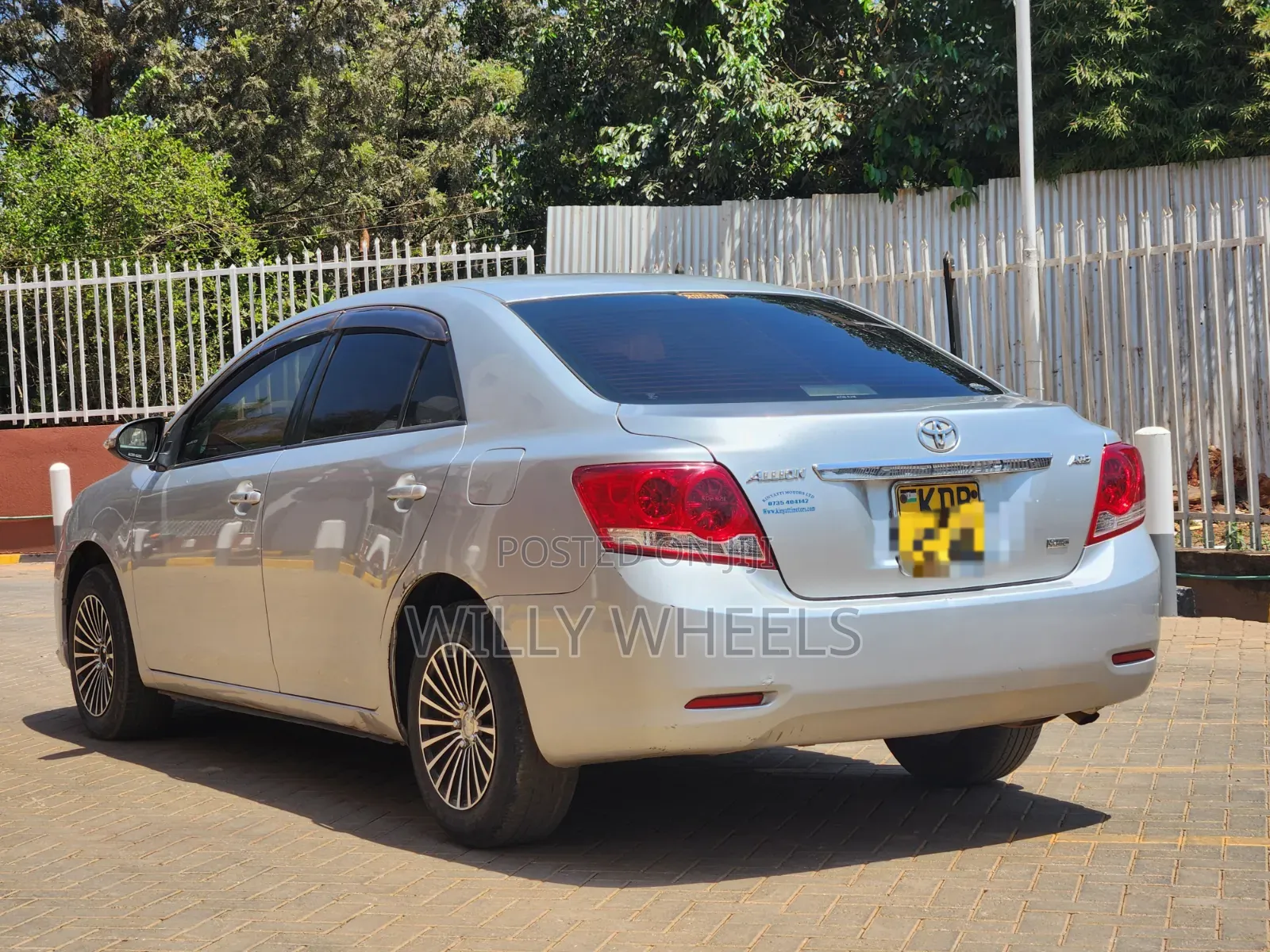 Toyota Allion 2014 Silver