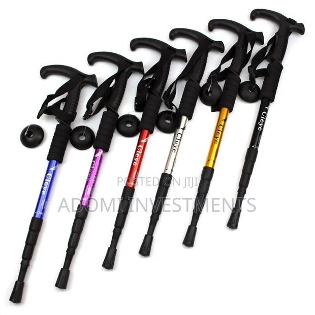 Adjustable,antishock T-Handle Trekkingpoles Lightweight Aluminum Alloy - main view