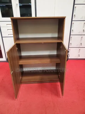 Wooden Half Open Storage Cabinet