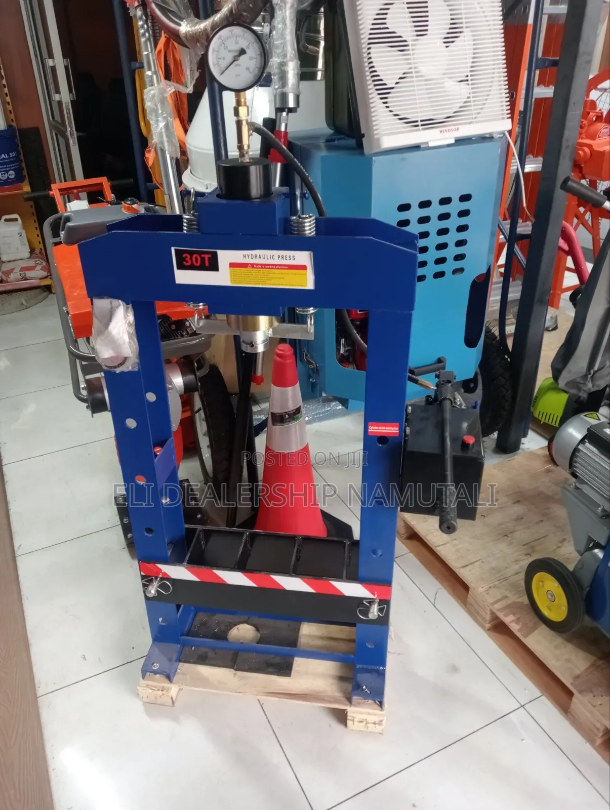 HaoSail Hydraulic Press 30 Ton Adjustable Workshop Press