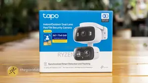 TP-Link Tapo Dual Lens Pan/Tilt Security Camera - TL-TAPO C246D
