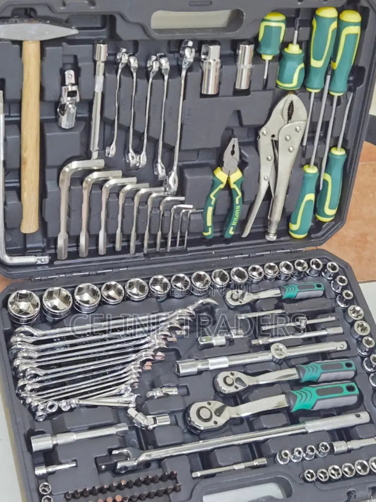 142 PCS Complete Mechanical Tool Set -Quality