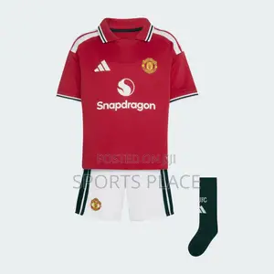 Kids Manchester United Home 26/27 Jersey (Socks Not Included)