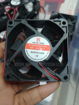 DC Brushless Fan ( 70mm by 70mm by 25mm) DC 24V Cooling Fan