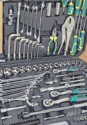 Portable 142 PCs Mechanic Toolbox