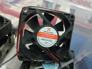 DC Brushless Fan ( 70mm by 70mm by 25mm) DC 24V Cooling Fan