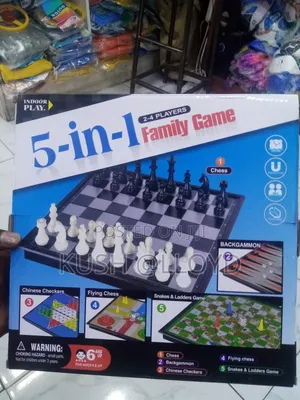 5 in 1 Board Games for Family