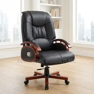 Executive Office Chair High Back Leather Managerial Chair