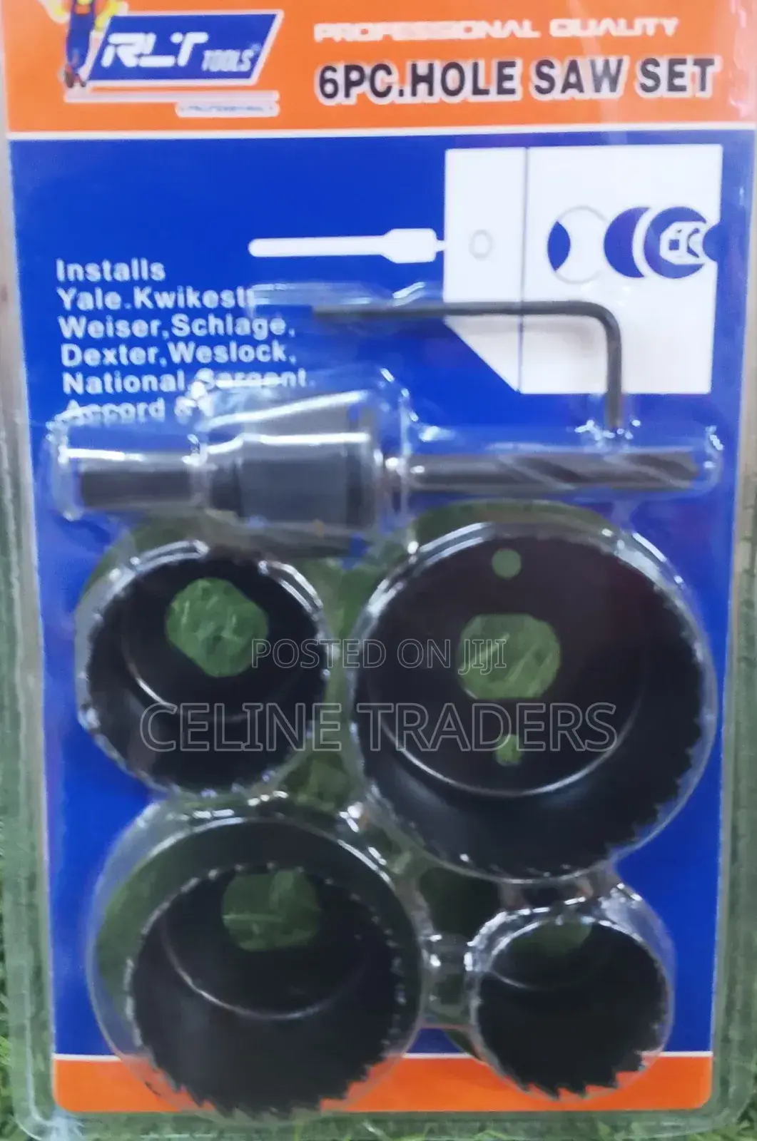 6pcs Set Proffesional Hole Saw Set