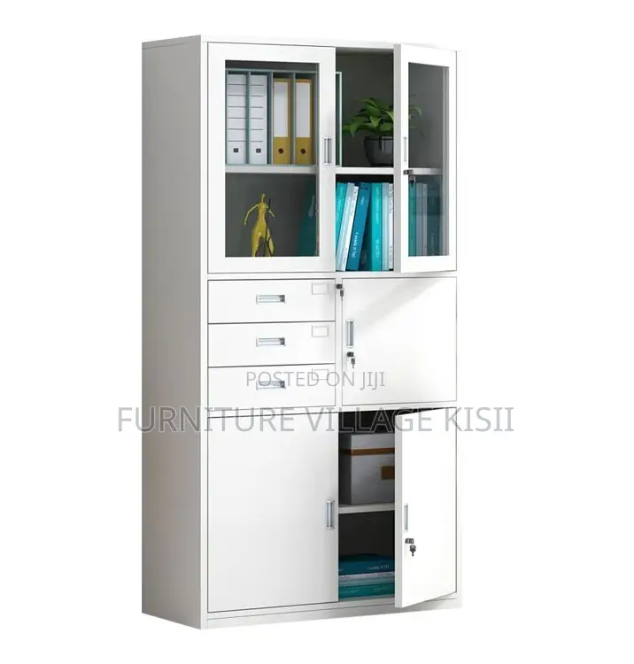 Office Cabinets: 2-Door File Cabinet With Safe