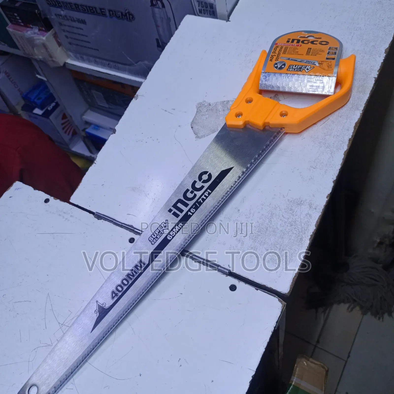 INGCO 16" (400mm) Hand Saw – Model HHAS48400