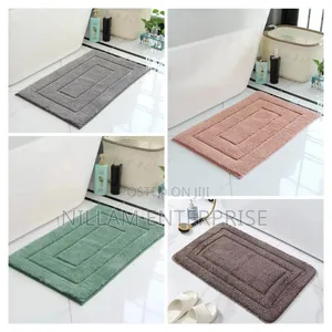 Flocking Bathroom Doormats
