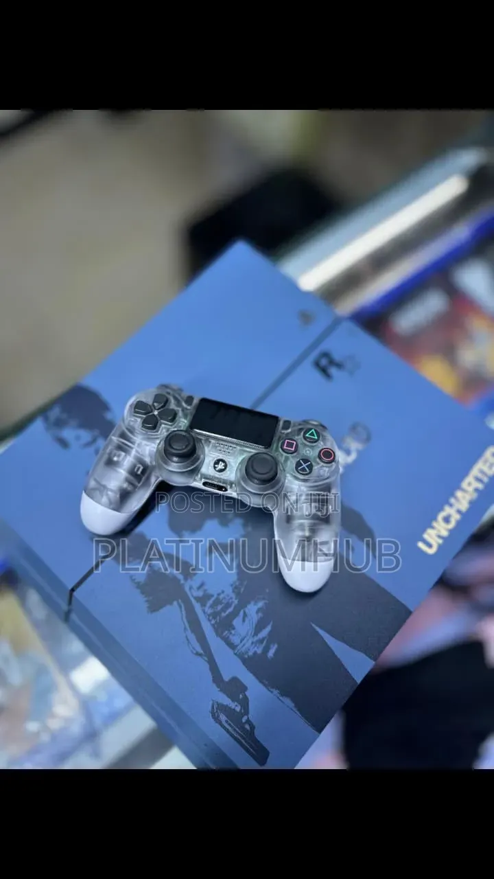 Limited Limited Edition Uncharted Ps4 Standard Console Chipped